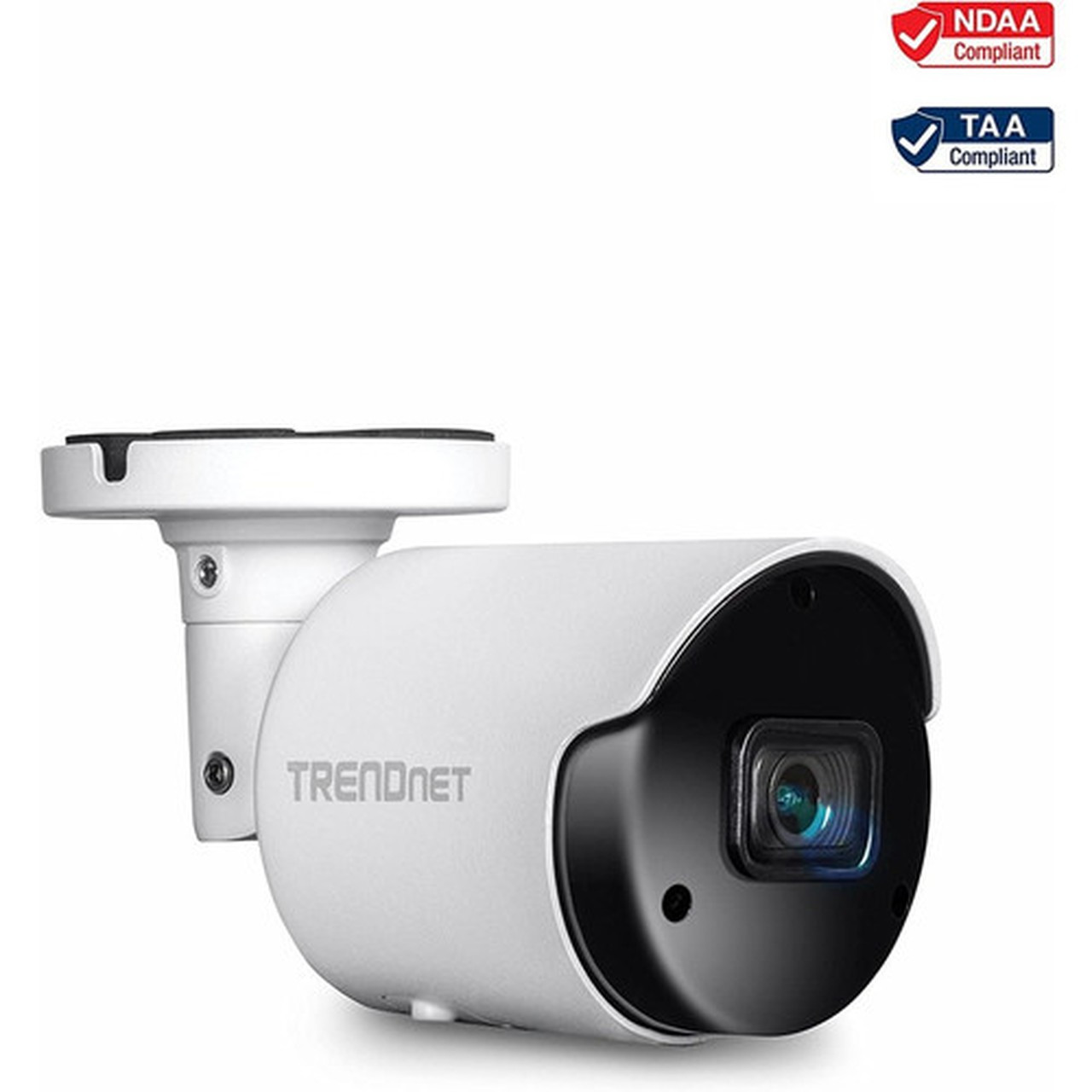 TRENDnet TV-IP1514PI 5 Megapixel IndoorOutdoor Network Camera - Color - Bullet - White - TAA Compliant - 9843 ft 30 m Infrared - - TV-IP1514PI