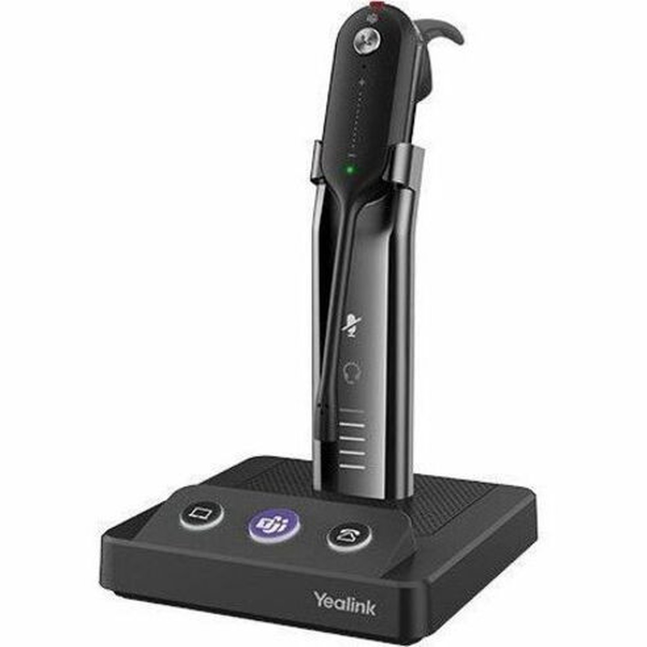 Yealink WH63 Teams Earset - Microsoft Teams Certification - Mono - Wireless - DECT - 394 ft - 32 Ohm - 20 Hz - 14 kHz - Over-the-head WH63 TEAMS V3