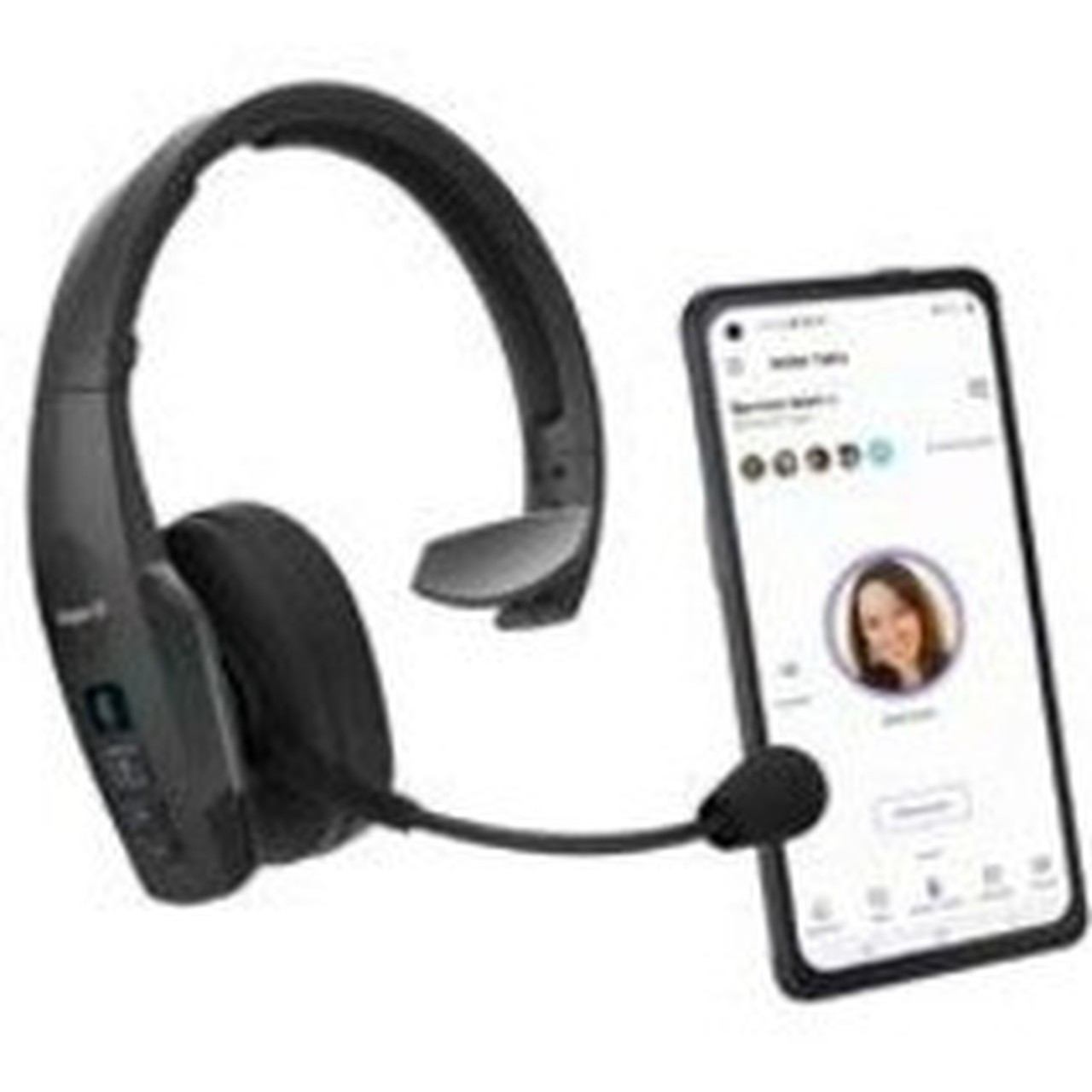 BlueParrott B450-XT MS BPB-45020 Headset - Mono - Wireless - Bluetooth - 300 ft - 32 Ohm - 150 Hz - 680 kHz - Over-the-head - - - 204305
