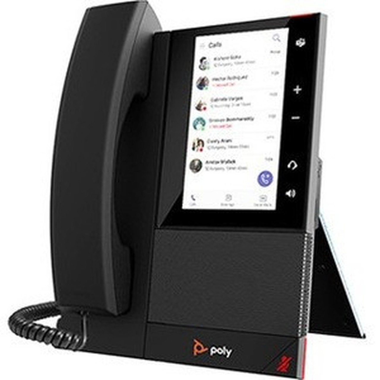 Poly-CCX 500 IP phone-Microsoft TeamsSFB -Bluetooth-VOIP-Speaker-USB-POE Ports with handset ship without power supply - VoIP - PoE 2200-49720-019