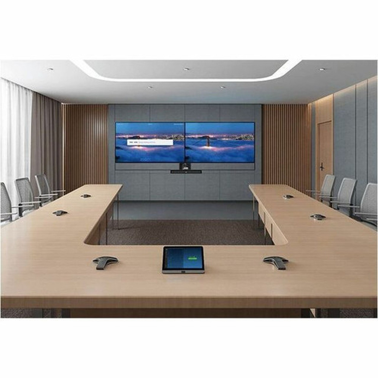 Yealink ZVC840 Zoom Rooms Kit for Large and Extra-Large Rooms - For Meeting Room - 3840 x 2160 Video Live - 4K UHD x Network RJ-45 ZVC840-C2-310