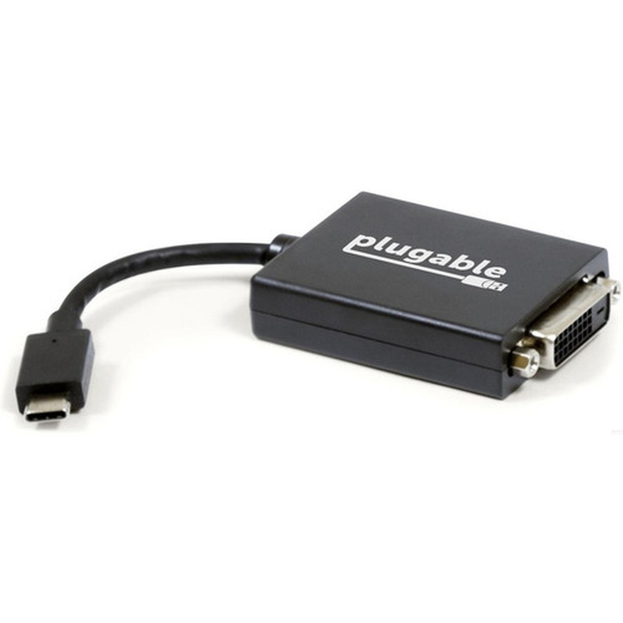 Plugable USB 31 Type-C to DVI Adapter - 1 Pack - USB 31 Type C - 1 x DVI Video Female - 2560 x 1440 Supported USBC-DVI