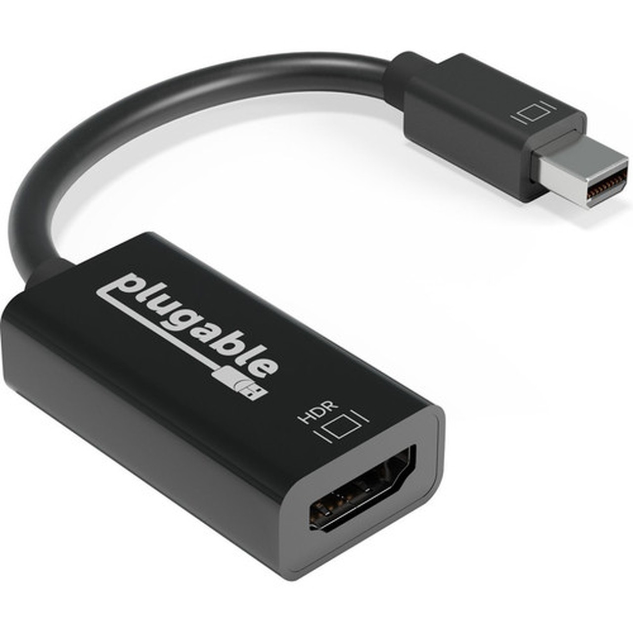 Plugable Active Mini DisplayPort Thunderbolt 2 to HDMI 20 Adapter - 8 DisplayPortHDMI AV Cable for AudioVideo Device HDTV PC MDP-HDMI