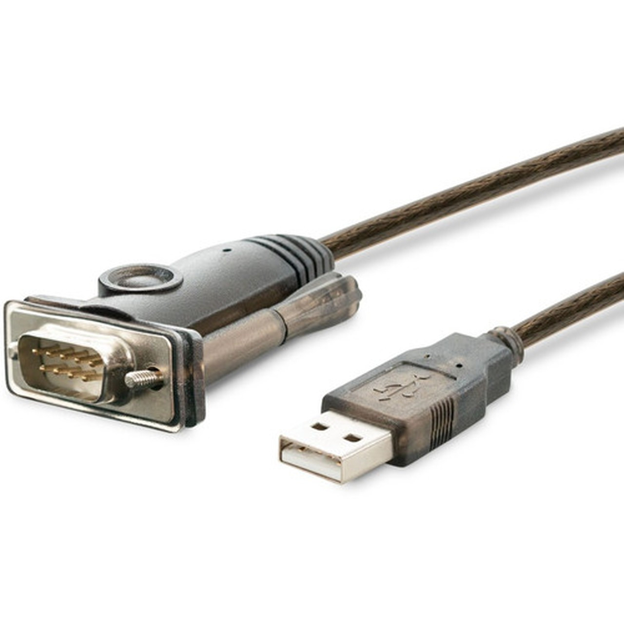 Plugable USB to Serial Adapter Compatible with Windows Mac Linux - 2 ft SerialUSB Data Transfer Cable for PDA GPS Router Modem PL2303-DB9