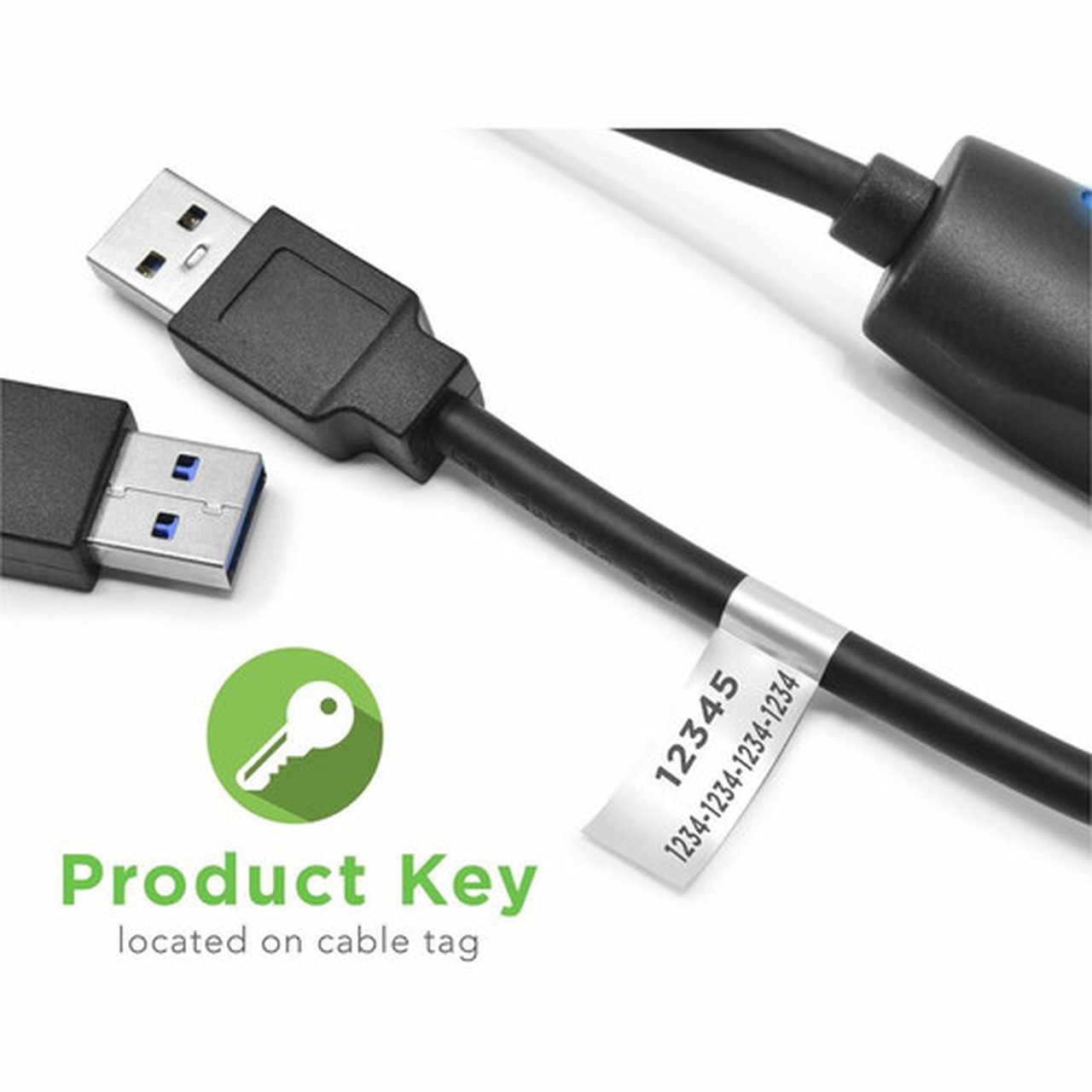 Plugable USB 30 Windows SuperSpeed Transfer Cable - 66 ft USB Data Transfer Cable for PC Computer - First End 1 x USB 30 Type A - USB3-TRAN