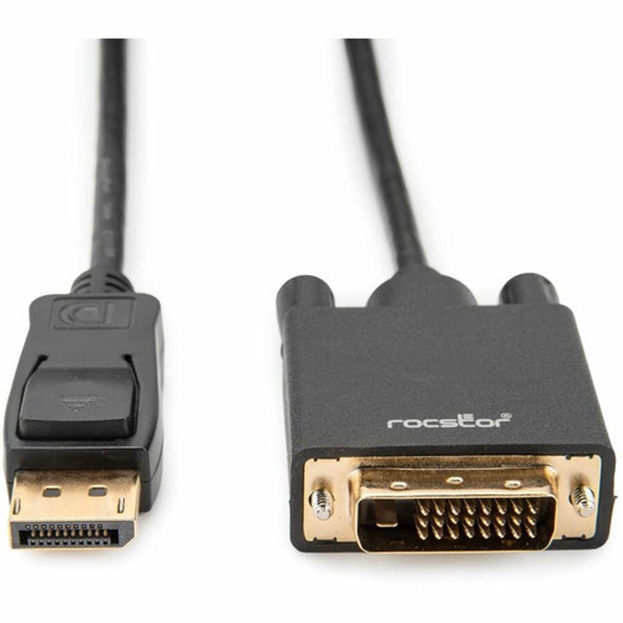 Rocstor Premium 6ft 18m DisplayPortreg to DVI Cable MM - 1080p Video DisplayPort to DVI-D Adapter DP 12 to DVI Monitor Cable Y10C150-B1