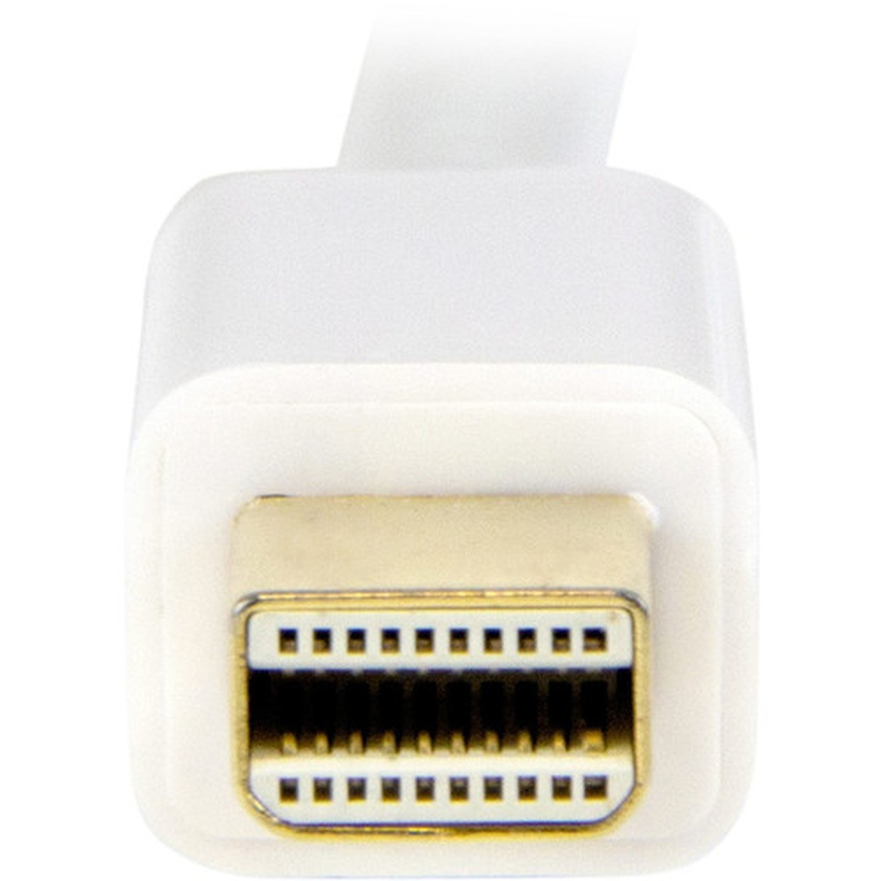 StarTechcom Mini DisplayPort to HDMI Converter Cable - 3 ft 1m - 4K - White - Eliminate clutter by connecting your PC directly to - MDP2HDMM1MW
