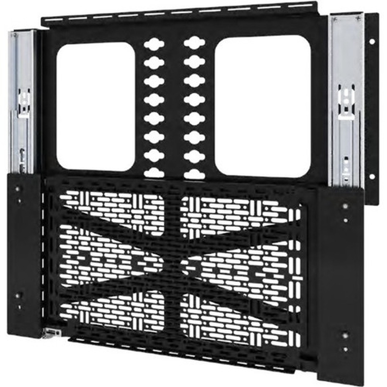 Chief Proximity Mounting Panel for Menu Board Cart AV Equipment Flat Panel Display - Black - 50 Screen Support - 680 kg Load CSSLP15X10