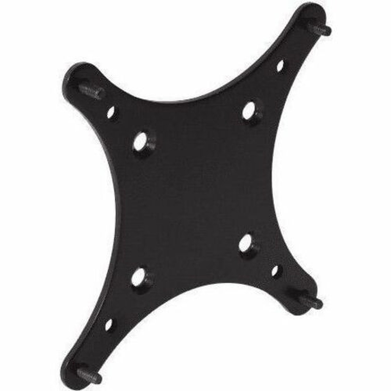 HAT Design Works Mounting Adapter for Flat Panel Display Adapter Plate Monitor - Black - 75 x 100 100 x 100 75 x 75 - VESA Mount 7VESASTAR175-603