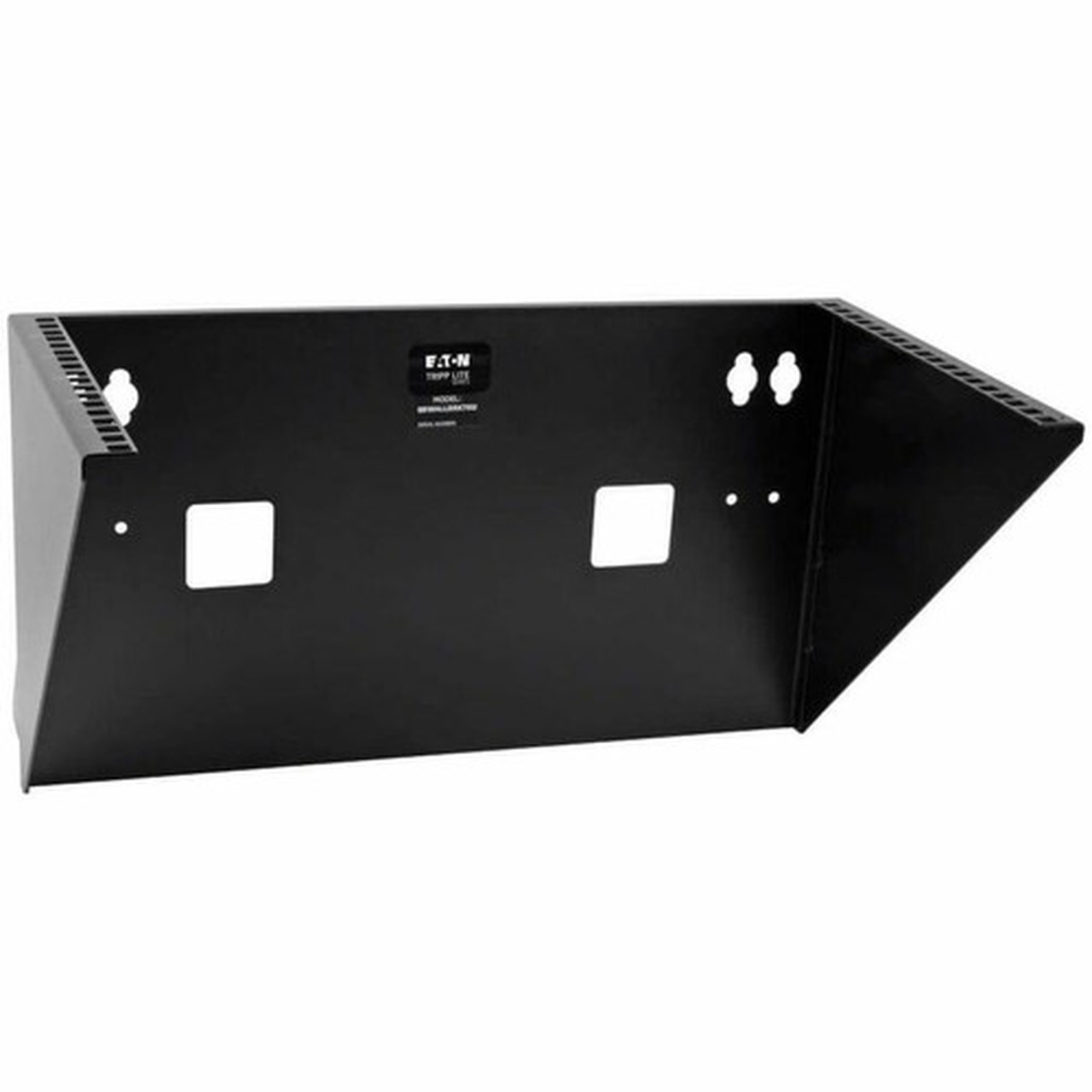 Tripp Lite by Eaton SmartRack SRWALLBRKT6U Mounting Bracket for Server Network Switch UPS - Black - 9072 kg Load Capacity - 1 SRWALLBRKT6U