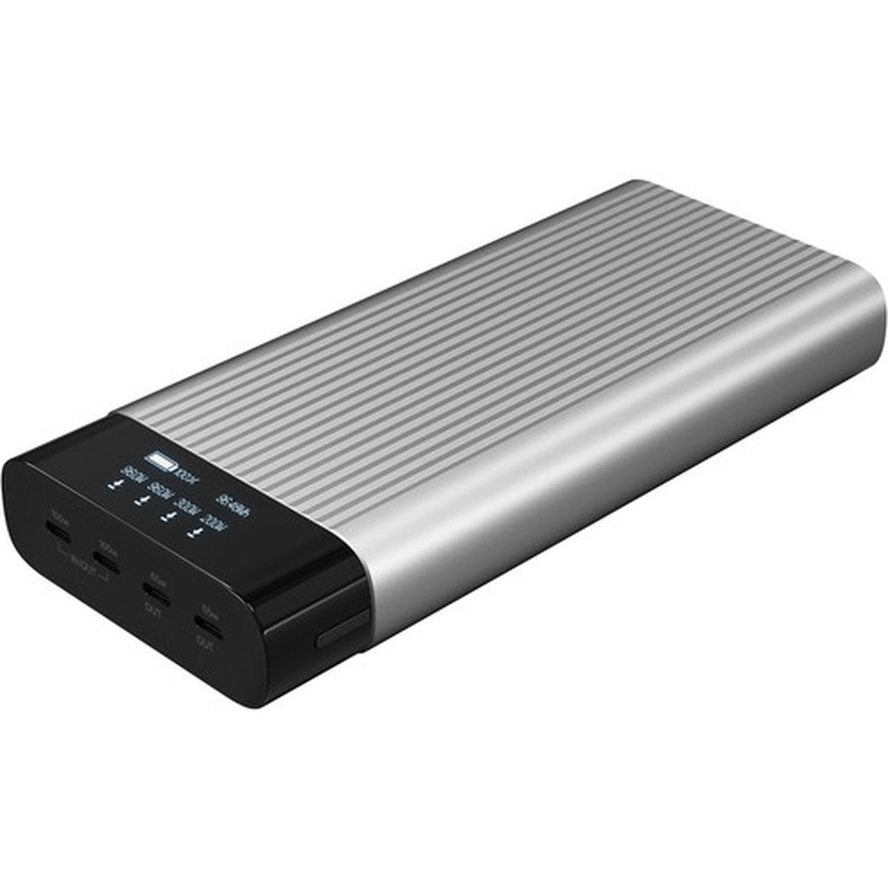 Hyper HyperJuice 245W USB-C 100Wh Battery Pack - For iPhone 13 MacBook Pro iPad Android Device iPhone - 27000 mAh - 4 x USB HJ245B