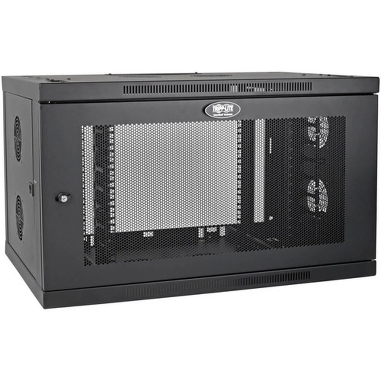 Tripp Lite by Eaton SmartRack SRW9UDPVRT Rack Cabinet - For Server LAN Switch Patch Panel - 9U Rack Height x 19 48260 mm Rack x SRW9UDPVRT