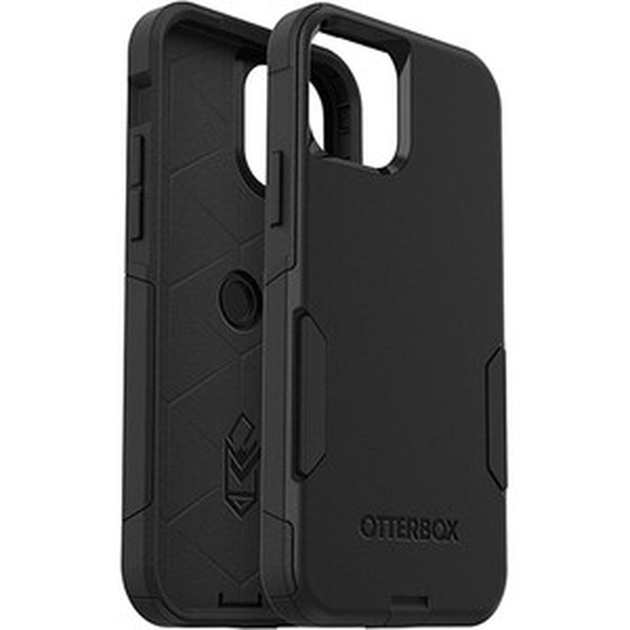 OtterBox iPhone 12 and iPhone 12 Pro Commuter Series Antimicrobial Case - For Apple iPhone 12 iPhone 12 Pro Smartphone - Black - Lint 77-65405