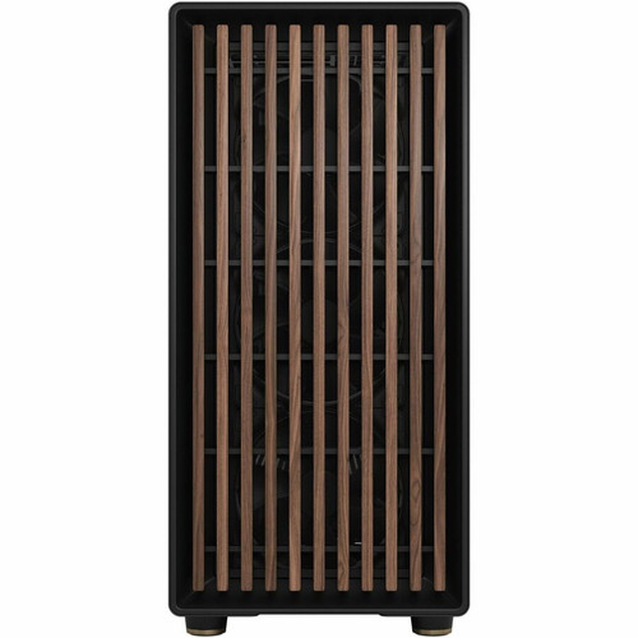 Fractal Design North XL Gaming Computer Case - Charcoal Black - Mesh Steel - 3 x 551 140 mm x Fans Installed - EATX ATX Micro FD-C-NOR1X-01