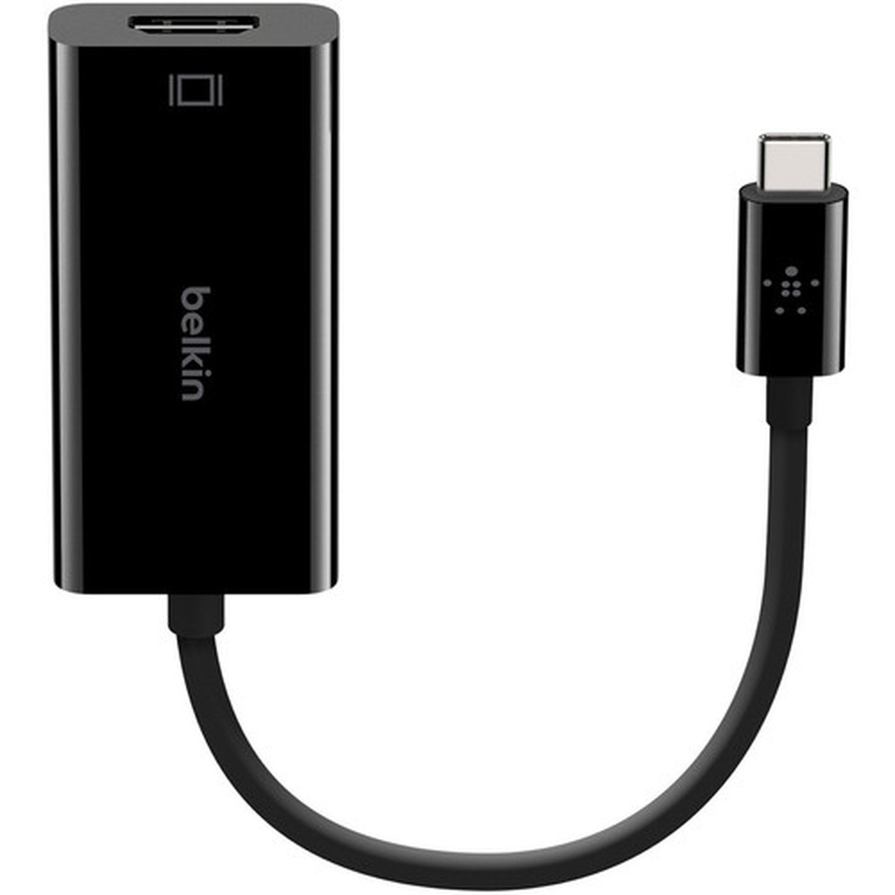 Belkin USB-C to HDMI Adapter For Business  Bag  Label - 1 Pack - 1 x USB Type C Male - 1 x HDMI HDMI 20 Female - 4096 x 2160 - B2B144-BLK