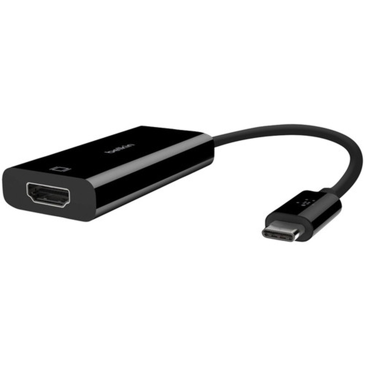 Belkin USB-C to HDMI Adapter For Business  Bag  Label - 1 Pack - 1 x USB Type C Male - 1 x HDMI HDMI 20 Female - 4096 x 2160 - B2B144-BLK