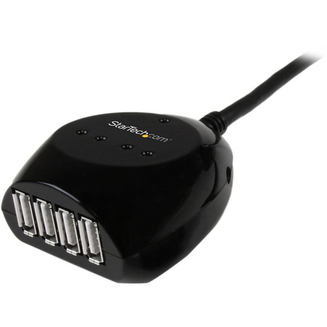 StarTechcom 15m USB 20 Active Cable with 4 Port Hub - Connect 4 USB 20 devices up to 15-meters away from your computer - 4 Port USB USB2EXT4P15M