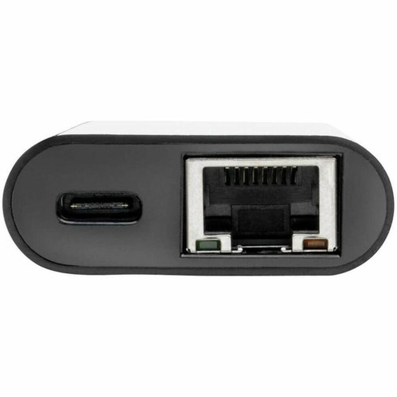 Tripp Lite by Eaton USB-C to Gigabit Network Adapter with USB-C PD Charging - Thunderbolt 3 Black - USB 31 Type C - 1 Ports - 1 - U436-06N-GB-C