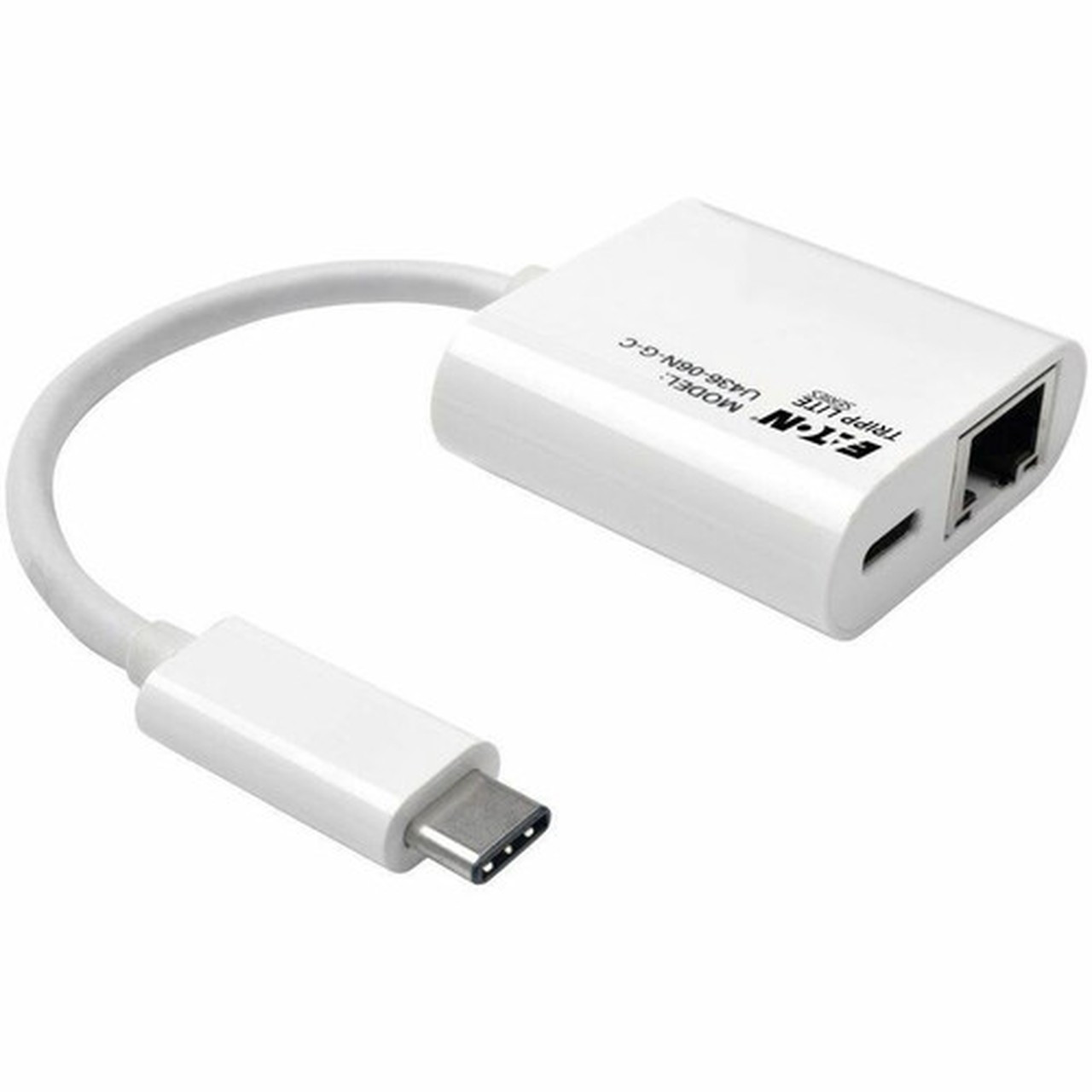 Tripp Lite by Eaton U436-06N-G-C USB 31 Gen 1 USB-C to Gigabit Ethernet NIC Network Adapter - USB 31 - 1 Ports - 1 - Twisted Pair U436-06N-G-C