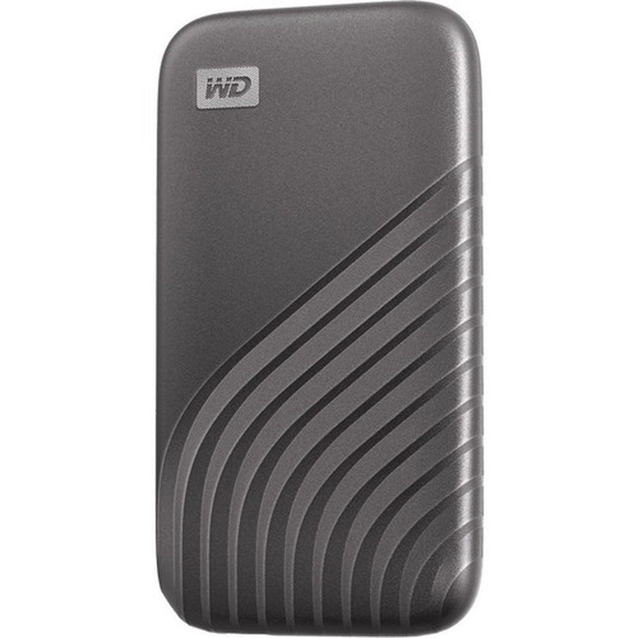 WD My Passport WDBAGF5000AGY-WESN 500 GB Portable Solid State Drive - External - Space Gray - Desktop PC Device Supported - USB 32 2 WDBAGF5000AGY-WESN