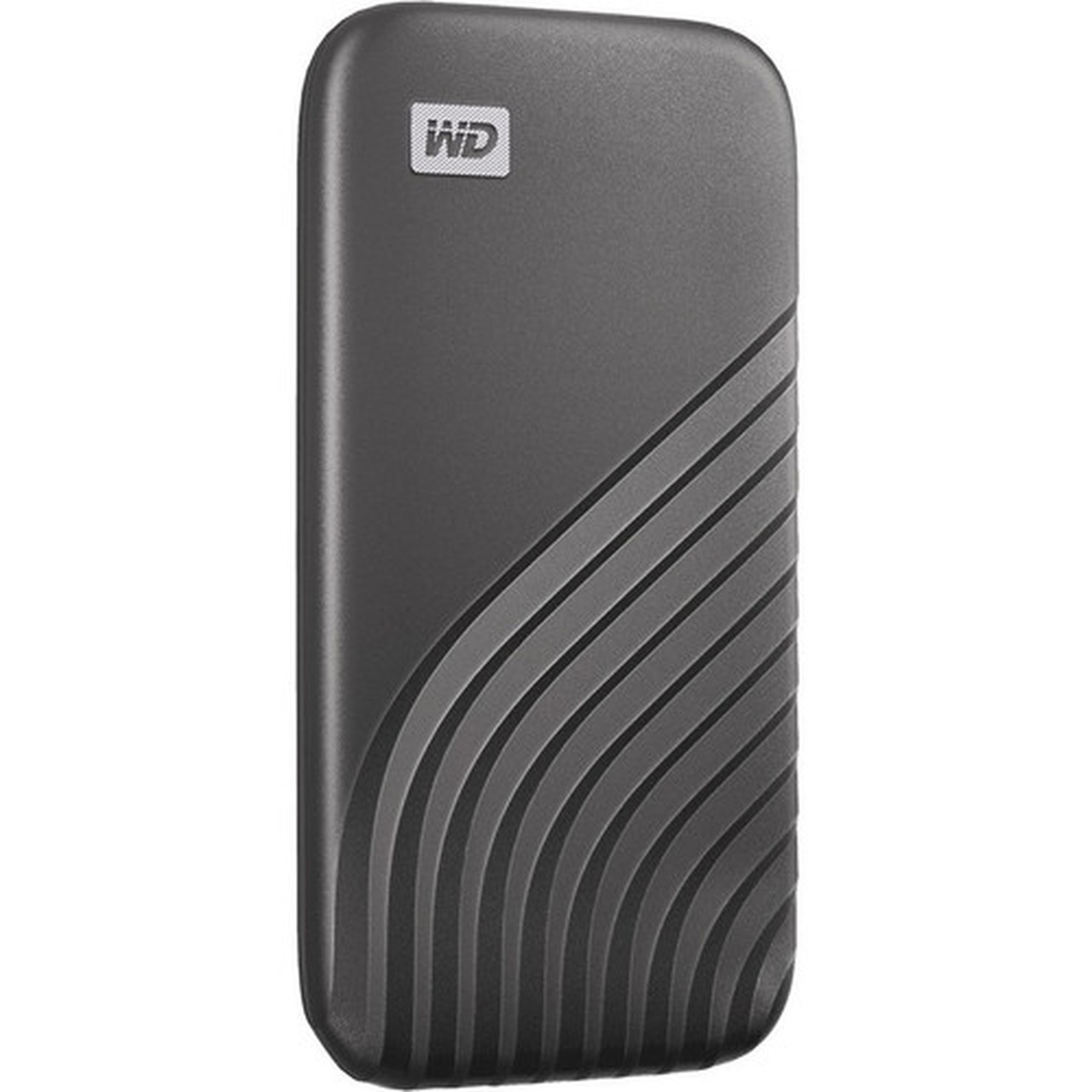WD My Passport WDBAGF5000AGY-WESN 500 GB Portable Solid State Drive - External - Space Gray - Desktop PC Device Supported - USB 32 2 WDBAGF5000AGY-WESN