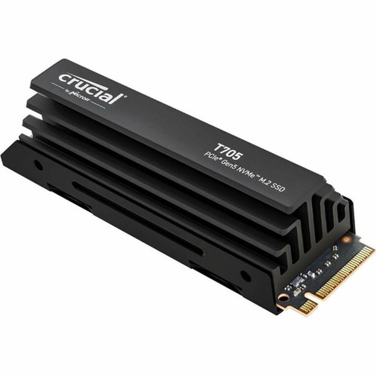 Crucial T705 2 TB Solid State Drive - M2 2280 Internal - PCI Express NVMe PCI Express NVMe 50 x4 - Desktop PC Motherboard Device CT2000T705SSD5