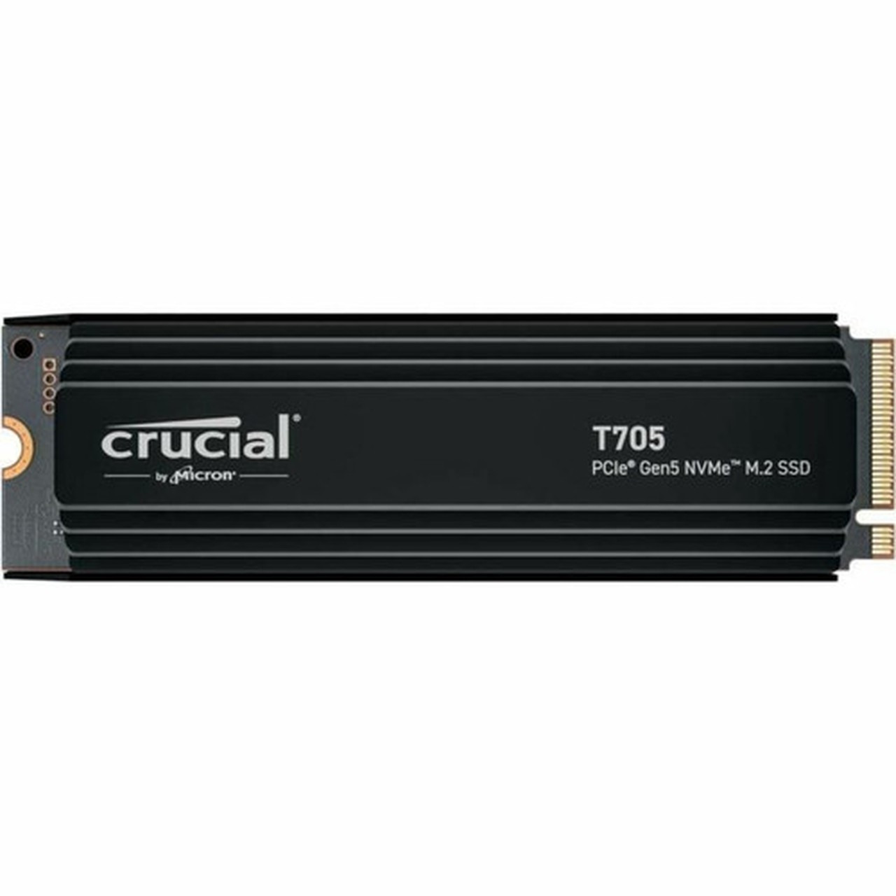 Crucial T705 2 TB Solid State Drive - M2 2280 Internal - PCI Express NVMe PCI Express NVMe 50 x4 - Desktop PC Motherboard Device CT2000T705SSD5