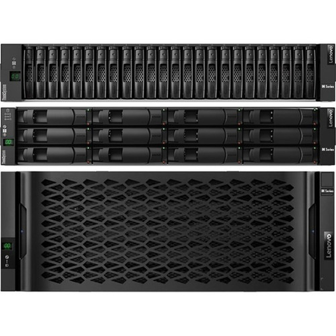 Lenovo DE240S Drive Enclosure - 12Gbs SAS Host Interface - 2U Rack-mountable - 24 x HDD Supported - 24 x SSD Supported - 24 x Total - 7Y68A000WW