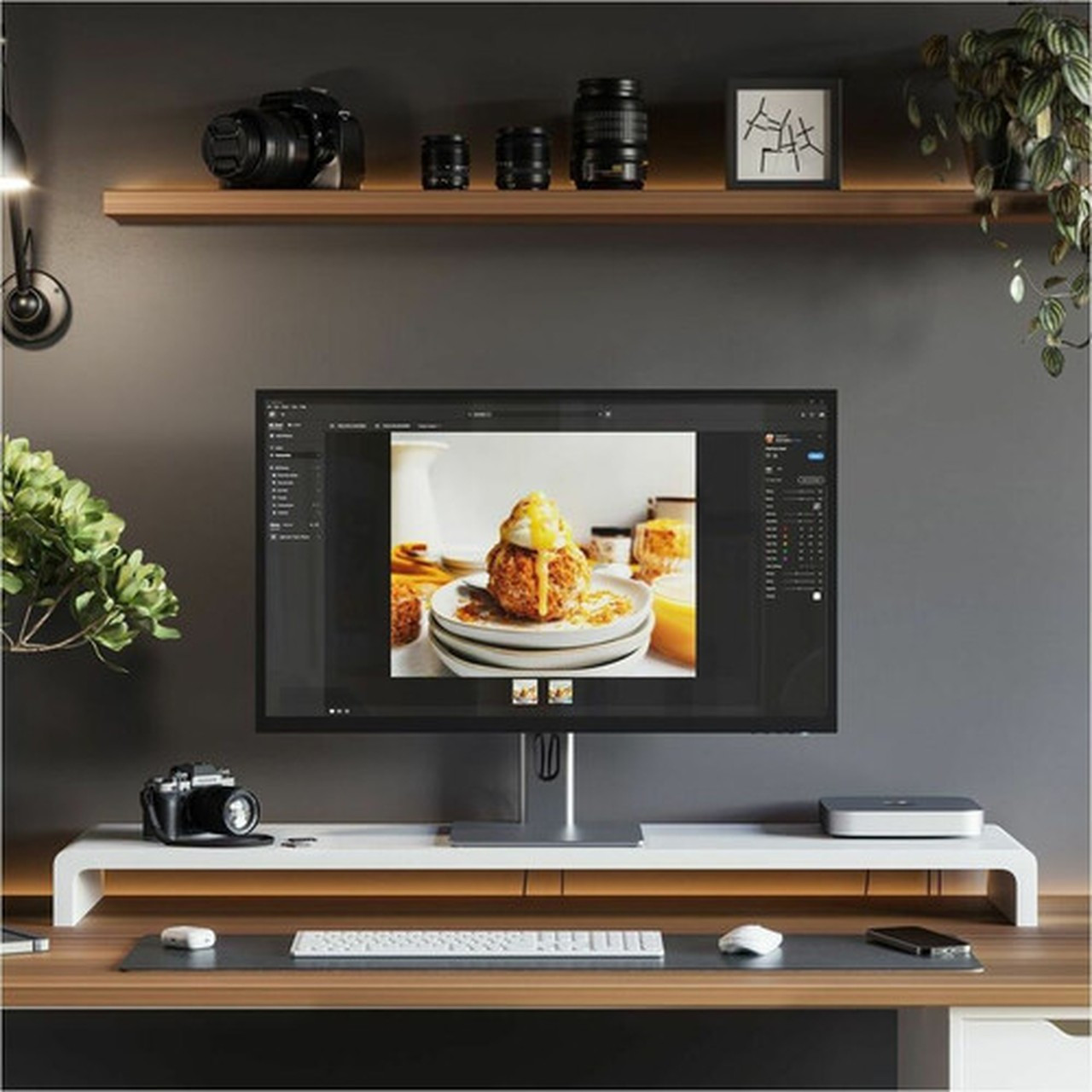 Alogic Clarity Max Pro 32C4KPDW 32 Class Webcam 4K UHD LED Monitor - 169 - Silver Black - 32 Viewable - In-plane Switching IPS - 32C4KPDW