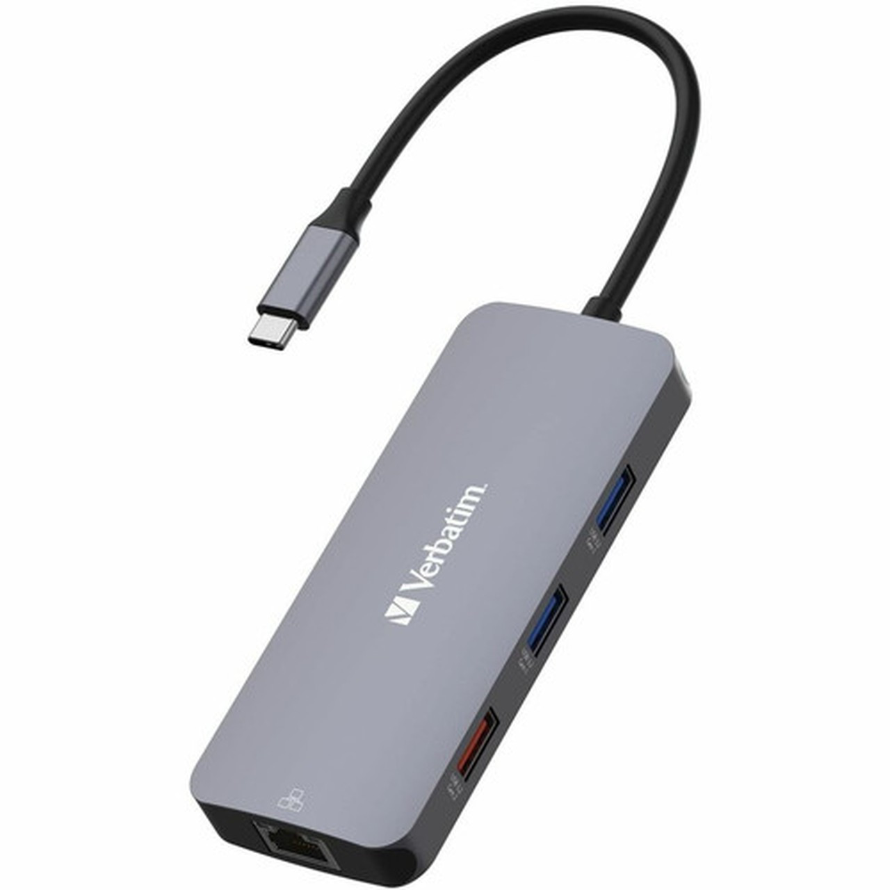 Verbatim Pro Docking Station - for Notebook - Charging Capability - Memory Card Reader - SD microSD - USB Type C - 4K - 3840 x 2160 - 32152