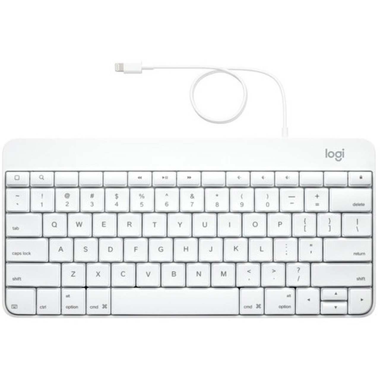 Logitech Keyboard - Cable Connectivity - Lightning Interface - Tablet 920-006341