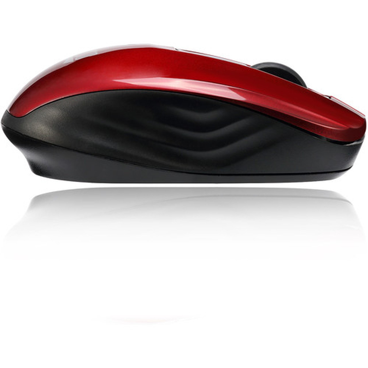 Adesso iMouse S50R - 24GHz Wireless Mini Mouse - Optical - Wireless - Radio Frequency - 240 GHz - Red - USB - 1200 dpi - Scroll - 3 IMOUSE S50R