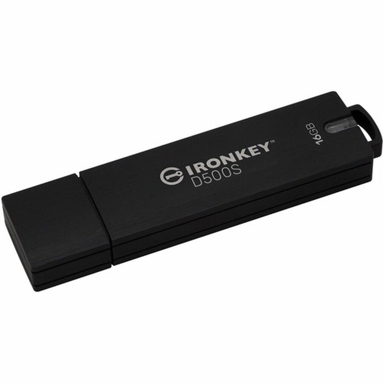 IronKey D500S 16GB USB 32 Gen 1 Type A Flash Drive - 16 GB - USB 32 Gen 1 Type A - 260 MBs Read Speed - 190 MBs Write Speed - IKD500S16GB