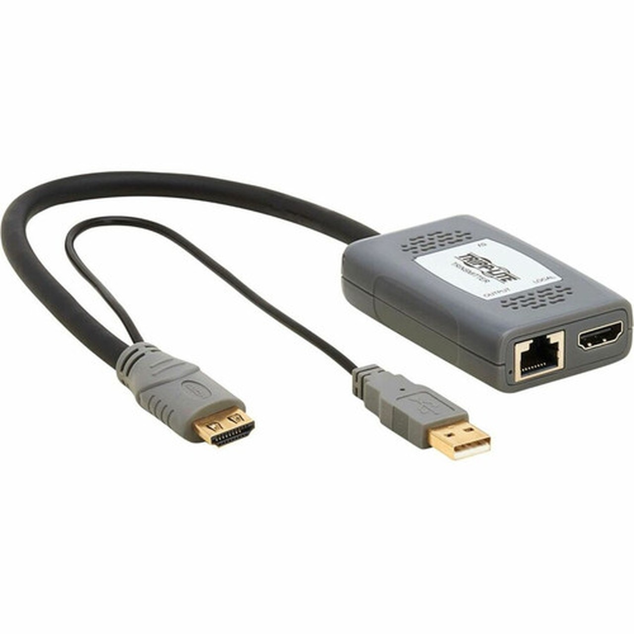 Tripp Lite by Eaton B127U-110-PH Video Extender Receiver - 1 Output Device - 22999 ft 70100 mm Range - 3 x Network RJ-45 - 2 x - B127U-110-PH