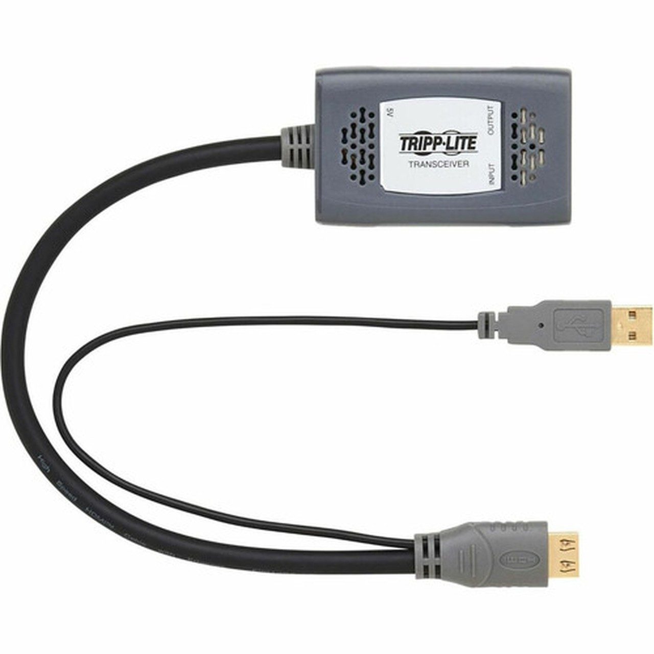 Tripp Lite by Eaton B127U-110-PH Video Extender Receiver - 1 Output Device - 22999 ft 70100 mm Range - 3 x Network RJ-45 - 2 x - B127U-110-PH