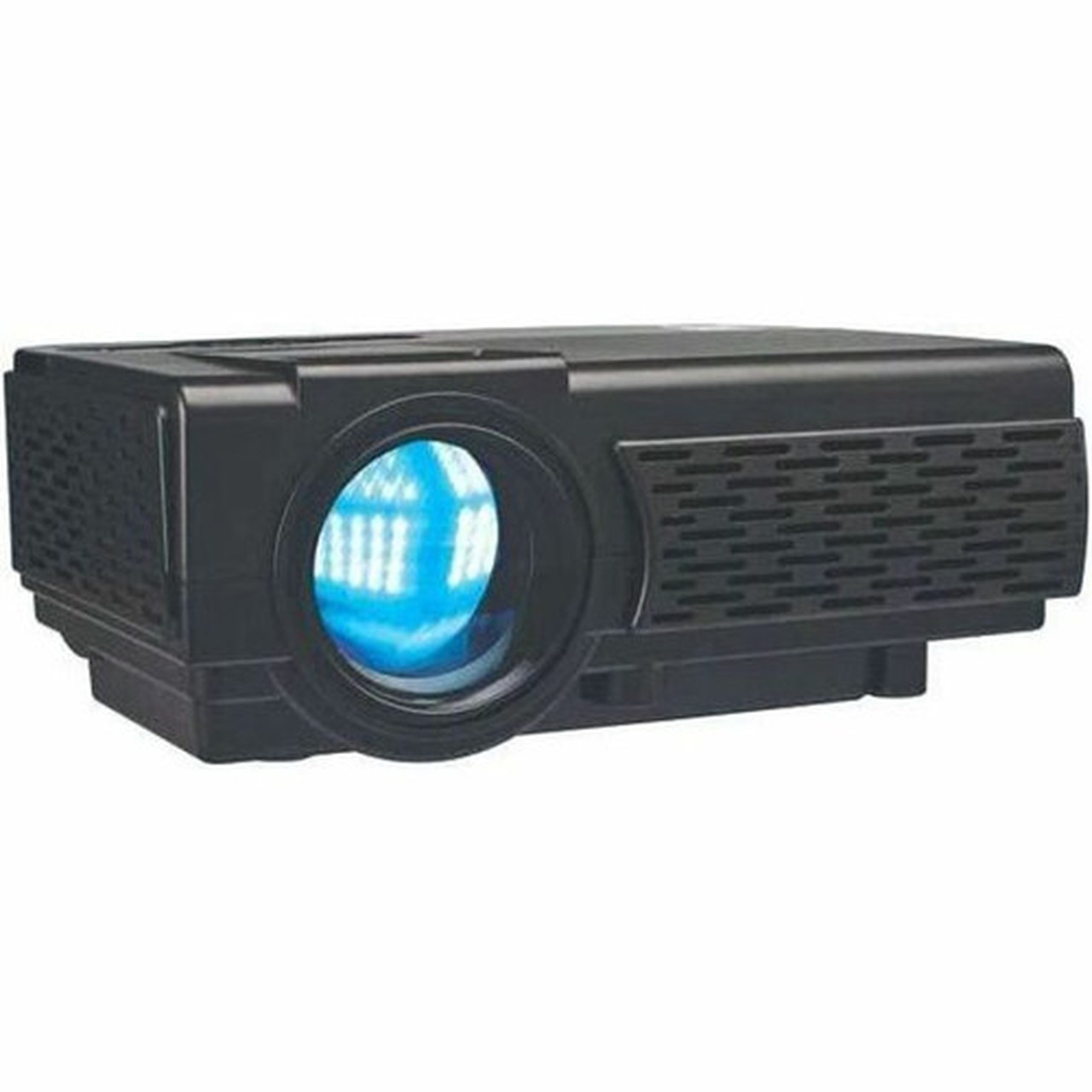 RCA RPJ107 LCD Projector - Ceiling Mountable Wall Mountable Portable - Black - 800 x 480 - Front Ceiling - 1080p - 50000 Hour Mode RPJ107-BLACK