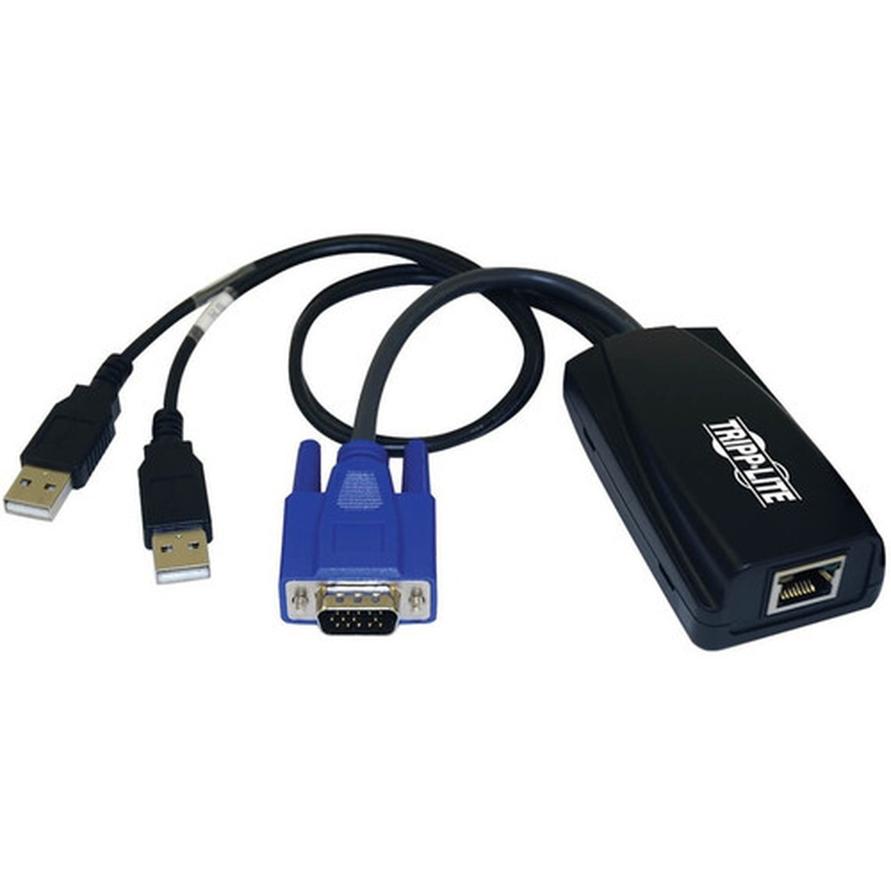 Tripp Lite by Eaton B078-101-USB2 USB Server Interface Unit with Virtual Media Support - 1 Computers - 100 ft 30480 mm Range - 1 x B078-101-USB2