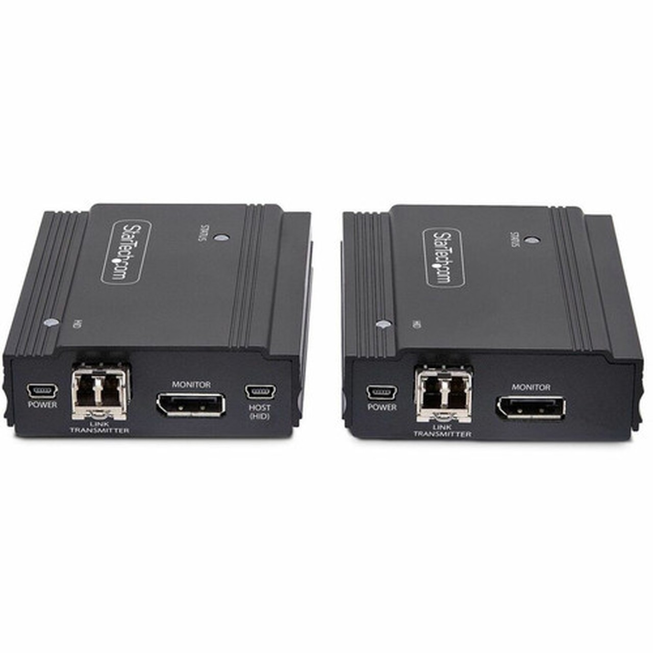 StarTechcom DisplayPort KVM Extender over Fiber Optic 4K 60Hz Console Extender Kit Up to 984ft300m Multi-mode 2x 10G SFP - a FD121-KVM-EXTENDER