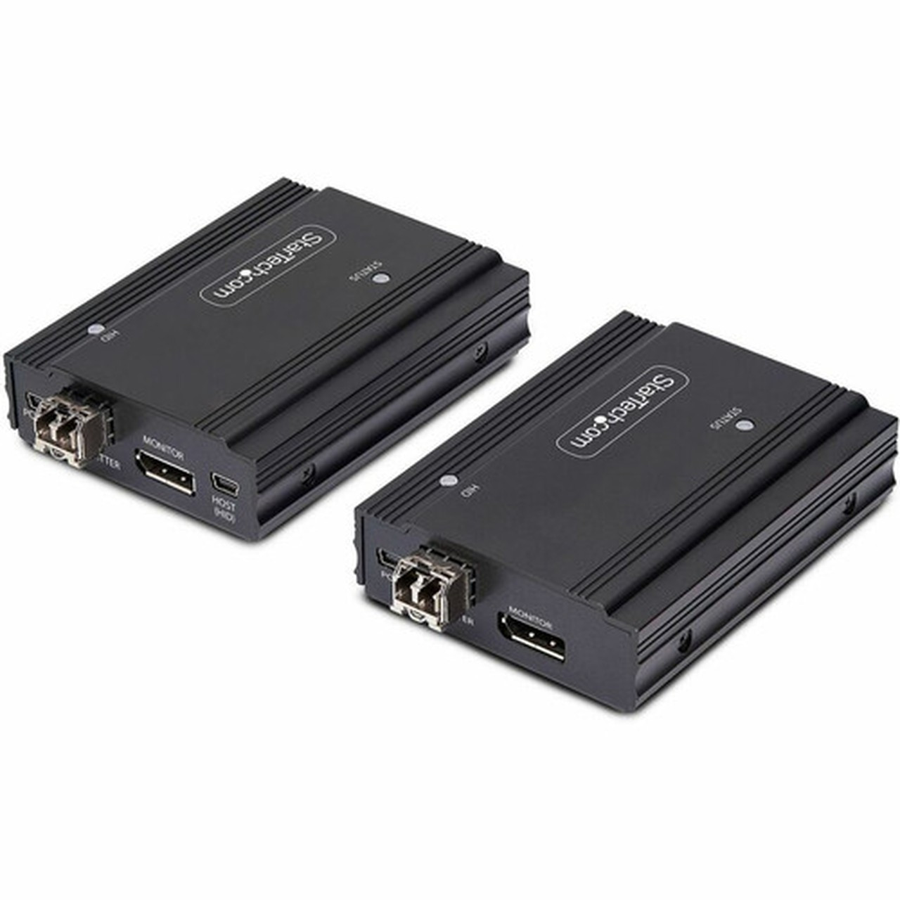 StarTechcom DisplayPort KVM Extender over Fiber Optic 4K 60Hz Console Extender Kit Up to 984ft300m Multi-mode 2x 10G SFP - a FD121-KVM-EXTENDER
