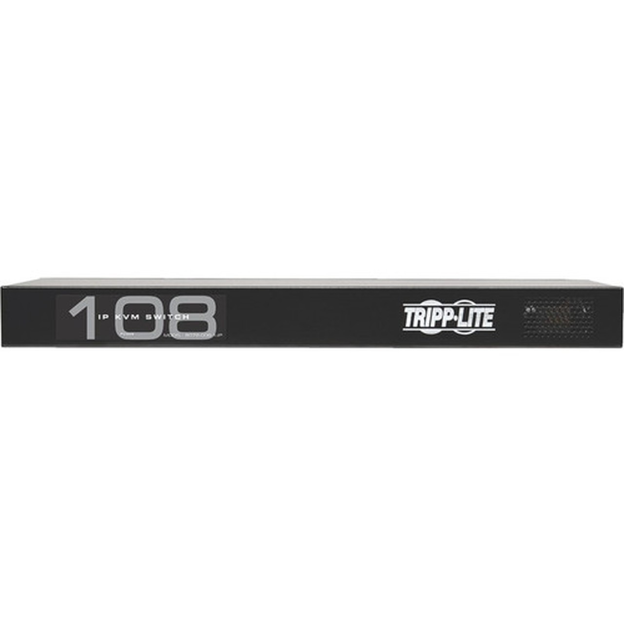 Tripp Lite by Eaton 8-Port NetCommander 1U Rackmount Cat5 KVM Switch w IP - 8 Computers - 1 Local Users - 1 Remote Users - 1920 B072-008-1-IP