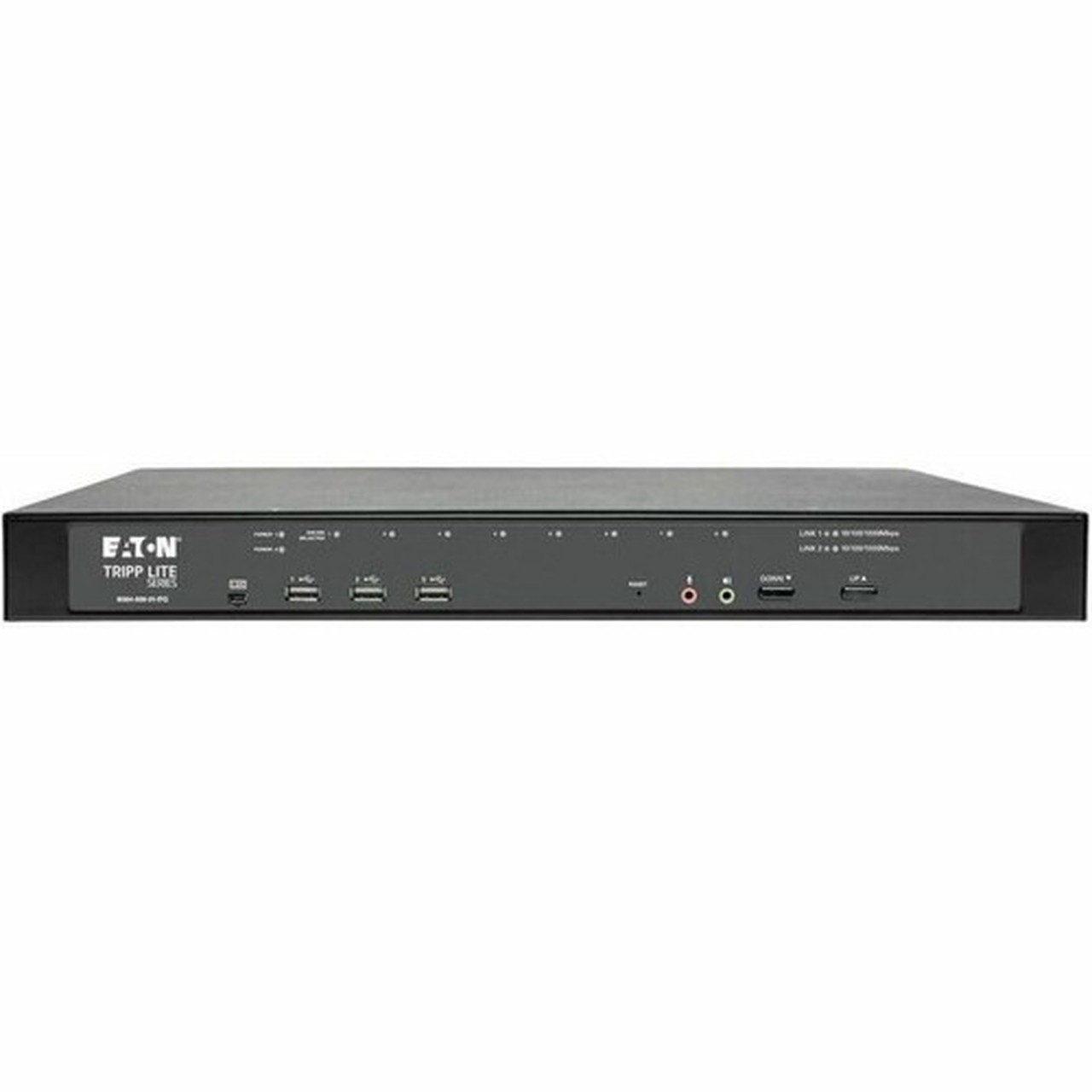 Tripp Lite by Eaton B064-008-01-IPG 8-Port IP KVM Switch - 8 Computers - 1 Local Users - 1 Remote Users - 11 x Network RJ-45 - B064-008-01-IPG