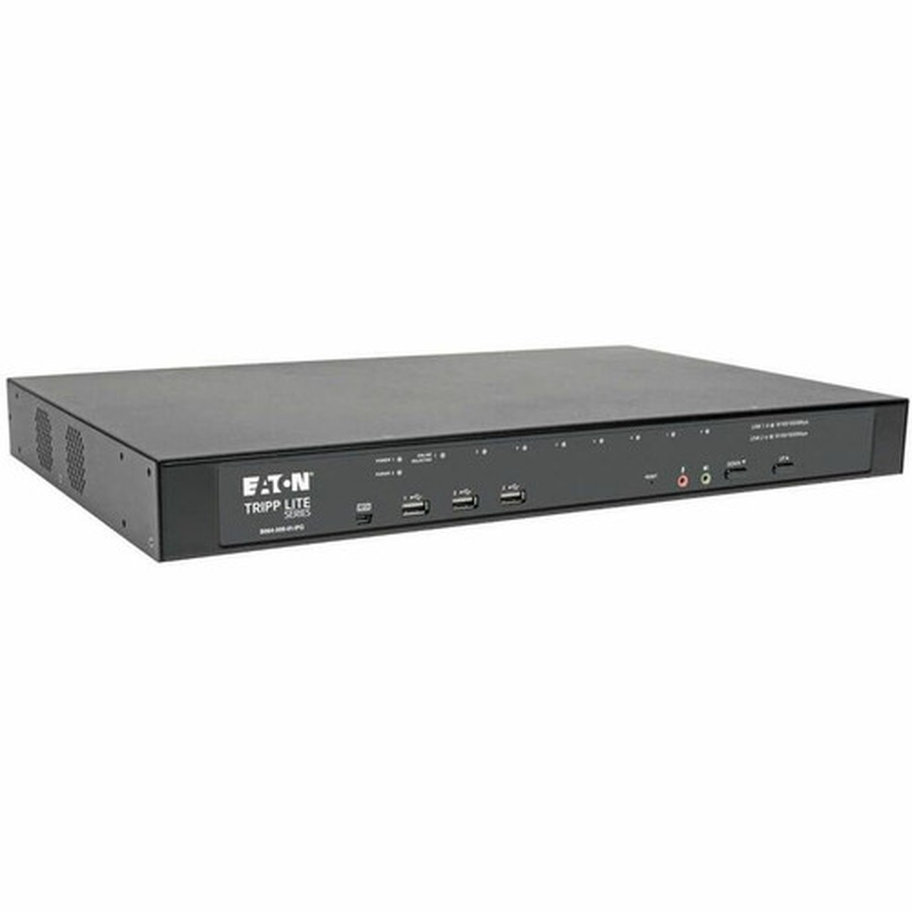 Tripp Lite by Eaton B064-008-01-IPG 8-Port IP KVM Switch - 8 Computers - 1 Local Users - 1 Remote Users - 11 x Network RJ-45 - B064-008-01-IPG