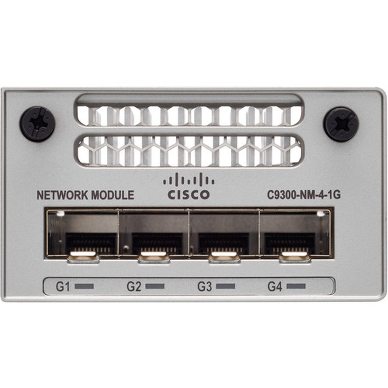 Cisco Catalyst 9300 4 x 1GE Network Module - For Data Networking - 4 x 1000Base-T Network - Twisted PairGigabit Ethernet - 1000Base-T C9300-NM-4G