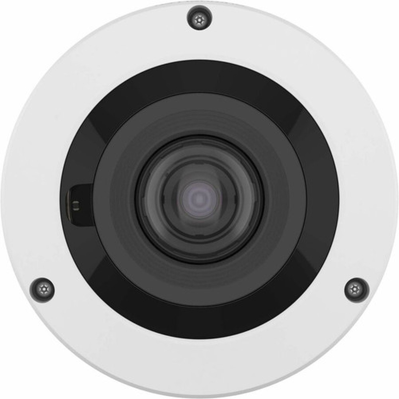 Wisenet HCF-8011RV 5 Megapixel Outdoor Network Camera - Color - Fisheye - White - TAA Compliant - 3281 ft 10 m Infrared Night - x - HCF-8011RV
