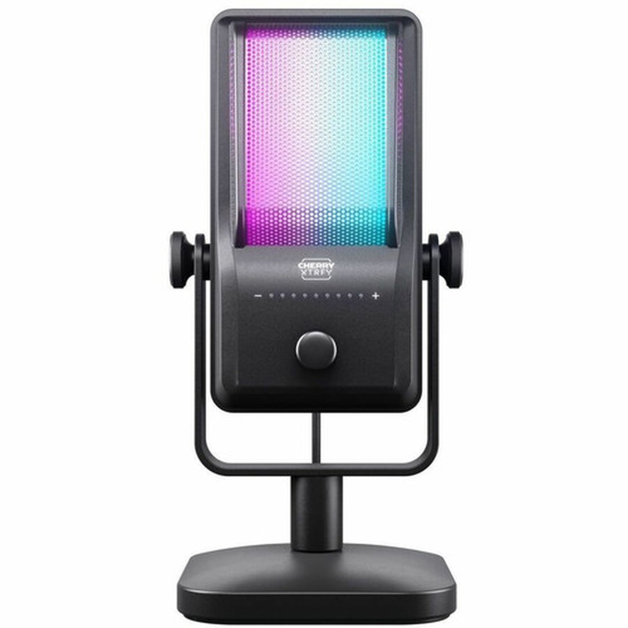 XTRFY Ngale CX-NGALE-R-RGB-BLACK Wired Noise Cancelling Condenser Microphone for Recording Live Streaming Video Gaming Monitoring CX-NGALE-R-RGB-BLACK