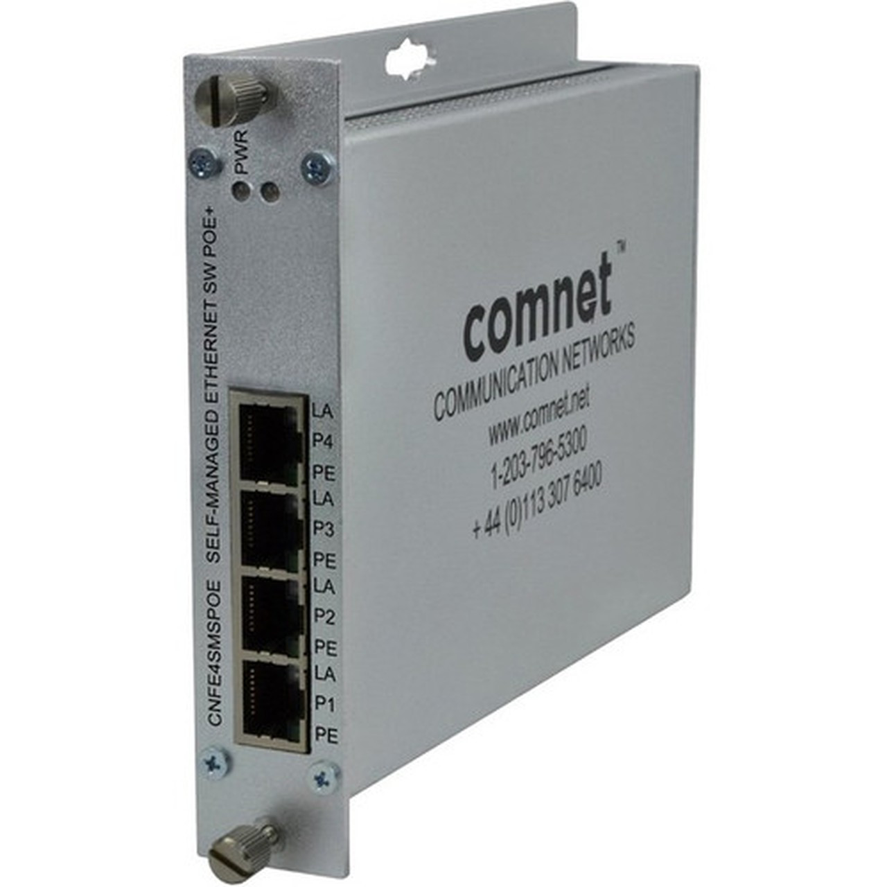 Comnet Phone CNFE4SMSPOE ComNet 4-Port Fast Ethernet PoE+ Switch | FleetNetwork.ca