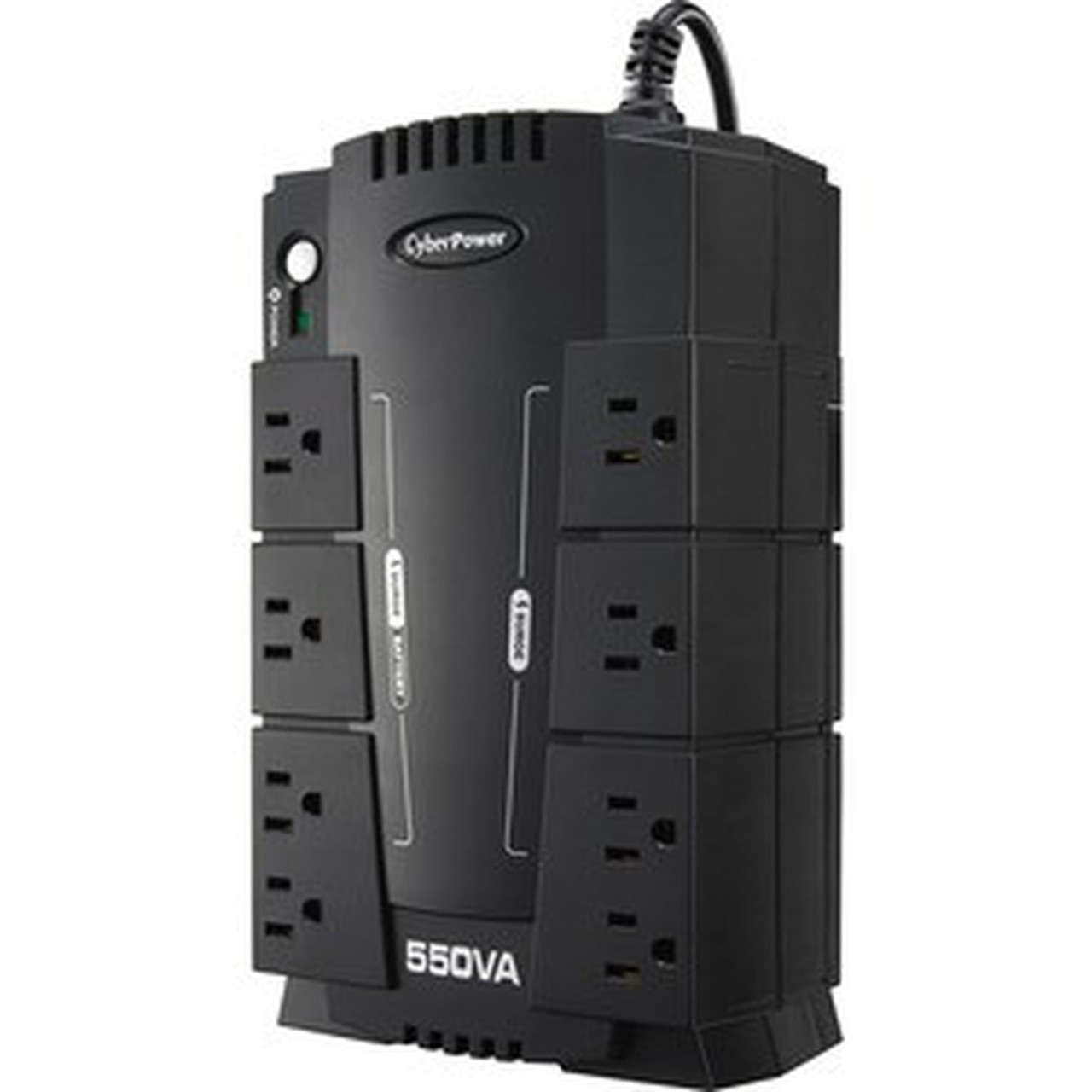 CyberPower_Standby_CP550SLG_550_VA_Desktop_UPS_-_Desktop_-_8_Hour_Recharge_-_2_Minute_Stand-by_-_110_V_AC_Input_-_120_V_AC_120_V_AC_-_CP550SLG