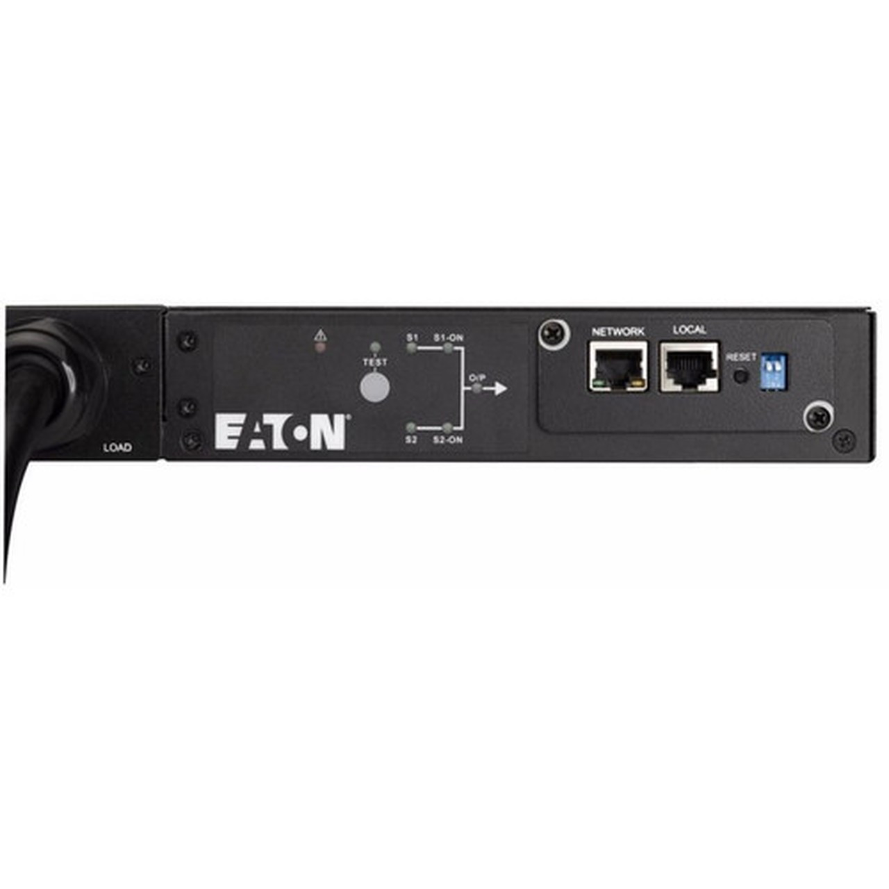 Eaton eATS 9-Outlet PDU - NEMA L6-20P - 8 x IEC 60320 C13 1 x IEC 60320 C19 - 120 V AC 230 V AC - 333 kW - Network RJ-45 - 1U - - EATS220