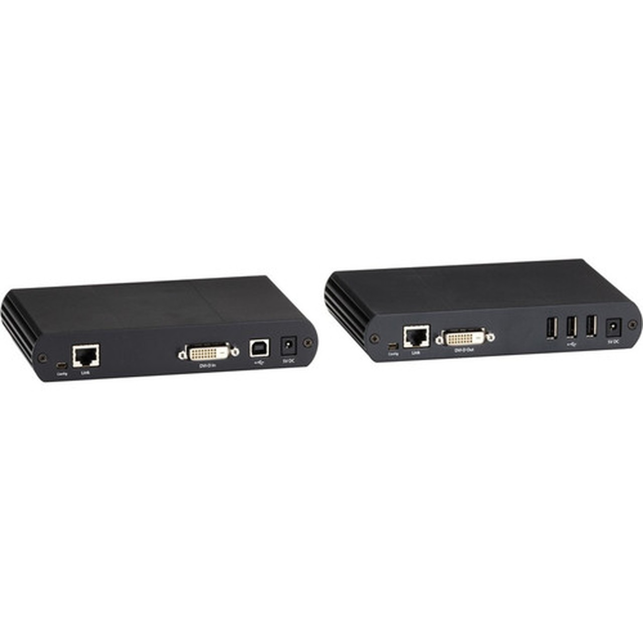 Black Box KVM Extender - DVI-D USB 20 Single-Access CATx - 1 Computers - 1 Local Users - 328 ft 9997440 mm Range - 1920 x - ACU1500A-R3