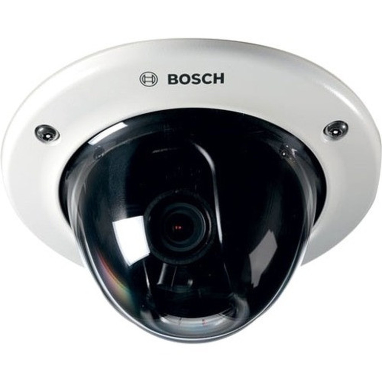 Bosch FLEXIDOME IP Starlight 1 Megapixel IndoorOutdoor HD Network Camera - Color Monochrome - Dome - White - TAA Compliant - MJPEG NIN-73013-A3A
